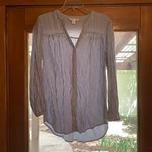 Old Navy Striped Tunic Shirt
